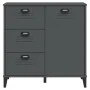 Aparador VIKEN madera de ingeniería gris antracita 80x40x80 cm de vidaXL, Aparadores - Ref: Foro24-374940, Precio: 154,32 €, ...