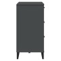 Vitrine VIKEN aus anthrazitgrauem Ingenieurholz 80x40x80 cm von vidaXL, Sideboards - Ref: Foro24-374940, Preis: 156,82 €, Rab...