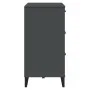 Vitrine VIKEN aus anthrazitgrauem Ingenieurholz 80x40x80 cm von vidaXL, Sideboards - Ref: Foro24-374940, Preis: 154,34 €, Rab...