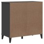 Vitrine VIKEN aus anthrazitgrauem Ingenieurholz 80x40x80 cm von vidaXL, Sideboards - Ref: Foro24-374937, Preis: 155,74 €, Rab...