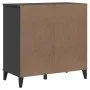 Vitrine VIKEN aus anthrazitgrauem Ingenieurholz 80x40x80 cm von vidaXL, Sideboards - Ref: Foro24-374937, Preis: 153,16 €, Rab...