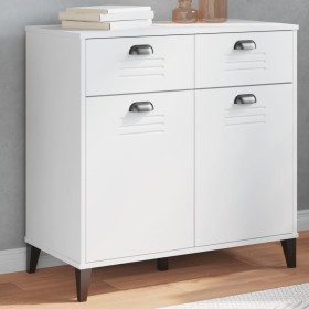 Aparador VIKEN madera de ingeniería blanco 80x40x80 cm de vidaXL, Aparadores - Ref: Foro24-374935, Precio: 150,38 €, Descuent...