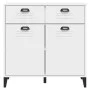 Vitrine VIKEN aus weißem 80x40x80 cm großem Ingenieurholz. von vidaXL, Sideboards - Ref: Foro24-374935, Preis: 148,00 €, Raba...
