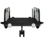 Fahrradanhänger aus Eisen und grauem Oxford-Stoff von vidaXL, Fahrradanhänger - Ref: Foro24-94182, Preis: 81,55 €, Rabatt: %