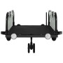 Fahrradanhänger aus Eisen und grauem Oxford-Stoff von vidaXL, Fahrradanhänger - Ref: Foro24-94182, Preis: 83,11 €, Rabatt: %