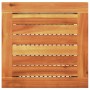Beistelltisch und Stühle mit 3-teiligen Kissen aus PE-Rattan und Akazienholz in Grau. von vidaXL, Gartensets - Ref: Foro24-36...