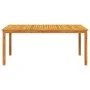 Massiver Gartentisch aus Akazienholz 180x90x75 cm von vidaXL, Gartentische - Ref: Foro24-366371, Preis: 203,53 €, Rabatt: %