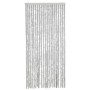 Fliegengitter-Vorhang aus grauem Chenille 90x220 cm von vidaXL, Moskitonetze für Fenster - Ref: Foro24-377349, Preis: 62,22 €...