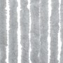 Fliegengitter-Vorhang aus grauem Chenille 90x220 cm von vidaXL, Moskitonetze für Fenster - Ref: Foro24-377349, Preis: 62,22 €...