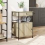 Carrito de cocina madera ingeniería roble Sonoma 56x43x89,5 cm by vidaXL, Kitchen and dining carts - Ref: Foro24-842392, Pric...
