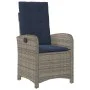 Set comedor de jardín 9 pzas con cojines ratán sintético beige by vidaXL, Garden sets - Ref: Foro24-3212283, Price: 1,00 €, D...