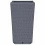 Jardineras 2 unidades PP azul gris 32,5x32,5x57 cm by vidaXL, Pots and planters - Ref: Foro24-367846, Price: 65,39 €, Discoun...