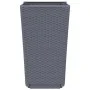 Jardineras 2 unidades PP azul gris 32,5x32,5x57 cm by vidaXL, Pots and planters - Ref: Foro24-367846, Price: 65,39 €, Discoun...