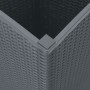 Pflanzgefäße 2 Stück PP blau grau 32,5x32,5x57 cm von vidaXL, Töpfe und Pflanzgefäße - Ref: Foro24-367846, Preis: 72,44 €, Ra...