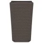 Blumentöpfe 2 Stück PP braun 32,5x32,5x57 cm von vidaXL, Töpfe und Pflanzgefäße - Ref: Foro24-367850, Preis: 65,39 €, Rabatt: %