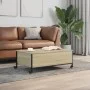Mittlerer Tisch mit Rädern aus Sonoma-Ingenieurholz 91x55x34 cm. von vidaXL, Couchtisch - Ref: Foro24-842297, Preis: 84,03 €,...