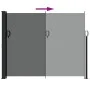 Retractable side awning in anthracite gray, 160x300 cm. by vidaXL, Umbrellas - Ref: Foro24-4004323, Price: 82,81 €, Discount: %