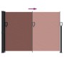 Toldo lateral retráctil marrón 140x500 cm by vidaXL, Umbrellas - Ref: Foro24-4004419, Price: 104,48 €, Discount: %