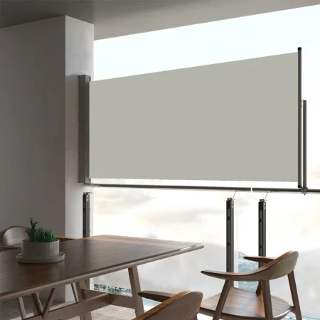Einziehbare cremefarbene Seitenmarkise für den Garten, 60 x 300 cm von vidaXL, Sonnenschirme - Ref: Foro24-48353, Preis: 50,7...