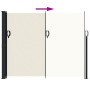 Toldo lateral retráctil crema 160x600 cm by vidaXL, Umbrellas - Ref: Foro24-4004520, Price: 92,01 €, Discount: %