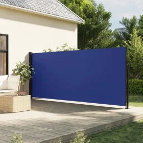 Toldo lateral retráctil azul 180x600 cm by vidaXL, Umbrellas - Ref: Foro24-4004536, Price: 135,01 €, Discount: %