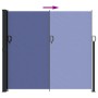 Seitlicher ausziehbarer blauer Markisenstoff 180x600 cm. von vidaXL, Sonnenschirme - Ref: Foro24-4004536, Preis: 138,58 €, Ra...