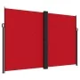 Toldo lateral retráctil rojo 220x1200 cm by vidaXL, Umbrellas - Ref: Foro24-4004867, Price: 174,81 €, Discount: %