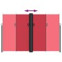 Toldo lateral retráctil rojo 220x1200 cm by vidaXL, Umbrellas - Ref: Foro24-4004867, Price: 156,17 €, Discount: %
