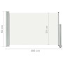 Einziehbare cremefarbene Seitenmarkise für den Garten, 60 x 300 cm von vidaXL, Sonnenschirme - Ref: Foro24-48353, Preis: 51,4...