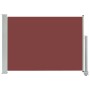 Retractable brown garden side awning 80x300 cm by vidaXL, Umbrellas - Ref: Foro24-48361, Price: 53,92 €, Discount: %