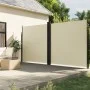 Retractable cream side awning 220x1200 cm by vidaXL, Umbrellas - Ref: Foro24-4004865, Price: 179,06 €, Discount: %