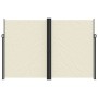 Retractable cream side awning 220x1200 cm by vidaXL, Umbrellas - Ref: Foro24-4004865, Price: 188,09 €, Discount: %