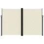Retractable cream side awning 220x1200 cm by vidaXL, Umbrellas - Ref: Foro24-4004865, Price: 179,06 €, Discount: %