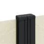Retractable cream side awning 220x1200 cm by vidaXL, Umbrellas - Ref: Foro24-4004865, Price: 179,06 €, Discount: %