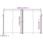Retractable cream side awning 220x1200 cm by vidaXL, Umbrellas - Ref: Foro24-4004865, Price: 179,06 €, Discount: %