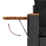Set de sofás de jardín 8 piezas y cojines ratán sintético negro by vidaXL, Garden sets - Ref: Foro24-3227112, Price: 597,81 €...