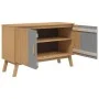 Sideboard OLDEN aus massiver Kiefer in Grau und Braun 114x43x73,5 cm von vidaXL, Sideboards - Ref: Foro24-358610, Preis: 151,...