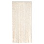 Cortina antimoscas chenilla beige y blanco 90x220 cm de vidaXL, Mosquiteras para ventanas - Ref: Foro24-377342, Precio: 62,73...