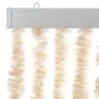 Fliegengitter-Vorhang Chenille beige und weiß 90x220 cm von vidaXL, Moskitonetze für Fenster - Ref: Foro24-377342, Preis: 61,...