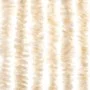 Fliegengitter-Vorhang Chenille beige und weiß 90x220 cm von vidaXL, Moskitonetze für Fenster - Ref: Foro24-377342, Preis: 61,...