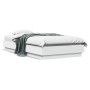 Estructura de cama madera de ingeniería blanca 90x190 cm de vidaXL, Camas y somieres - Ref: Foro24-839630, Precio: 67,37 €, D...