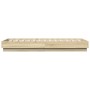 Estructura de cama madera de ingeniería roble Sonoma 90x190 cm de vidaXL, Camas y somieres - Ref: Foro24-839632, Precio: 65,2...