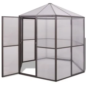 Aluminiumgewächshaus 240x211x232 cm von vidaXL, Gewächshäuser - Ref: Foro24-48836, Preis: 708,67 €, Rabatt: %
