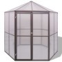Aluminiumgewächshaus 240x211x232 cm von vidaXL, Gewächshäuser - Ref: Foro24-48836, Preis: 680,32 €, Rabatt: %