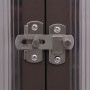 Invernadero de aluminio 240x211x232 cm de vidaXL, Invernaderos - Ref: Foro24-48836, Precio: 630,66 €