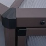 Invernadero de aluminio 240x211x232 cm de vidaXL, Invernaderos - Ref: Foro24-48836, Precio: 630,66 €