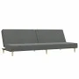 Zweiplätziges Schlafsofa mit dunkelgrauem Hocker. von vidaXL, Sofas - Ref: Foro24-3216225, Preis: 292,40 €, Rabatt: %