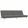 Zweiplätziges Schlafsofa mit dunkelgrauem Hocker. von vidaXL, Sofas - Ref: Foro24-3216225, Preis: 280,53 €, Rabatt: %