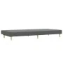 Zweiplätziges Schlafsofa mit dunkelgrauem Hocker. von vidaXL, Sofas - Ref: Foro24-3216225, Preis: 292,40 €, Rabatt: %