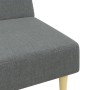 Zweiplätziges Schlafsofa mit dunkelgrauem Hocker. von vidaXL, Sofas - Ref: Foro24-3216225, Preis: 280,53 €, Rabatt: %